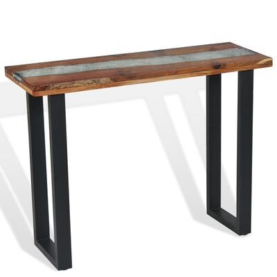 vidaXL Console Table Teak 100x35x75 cm