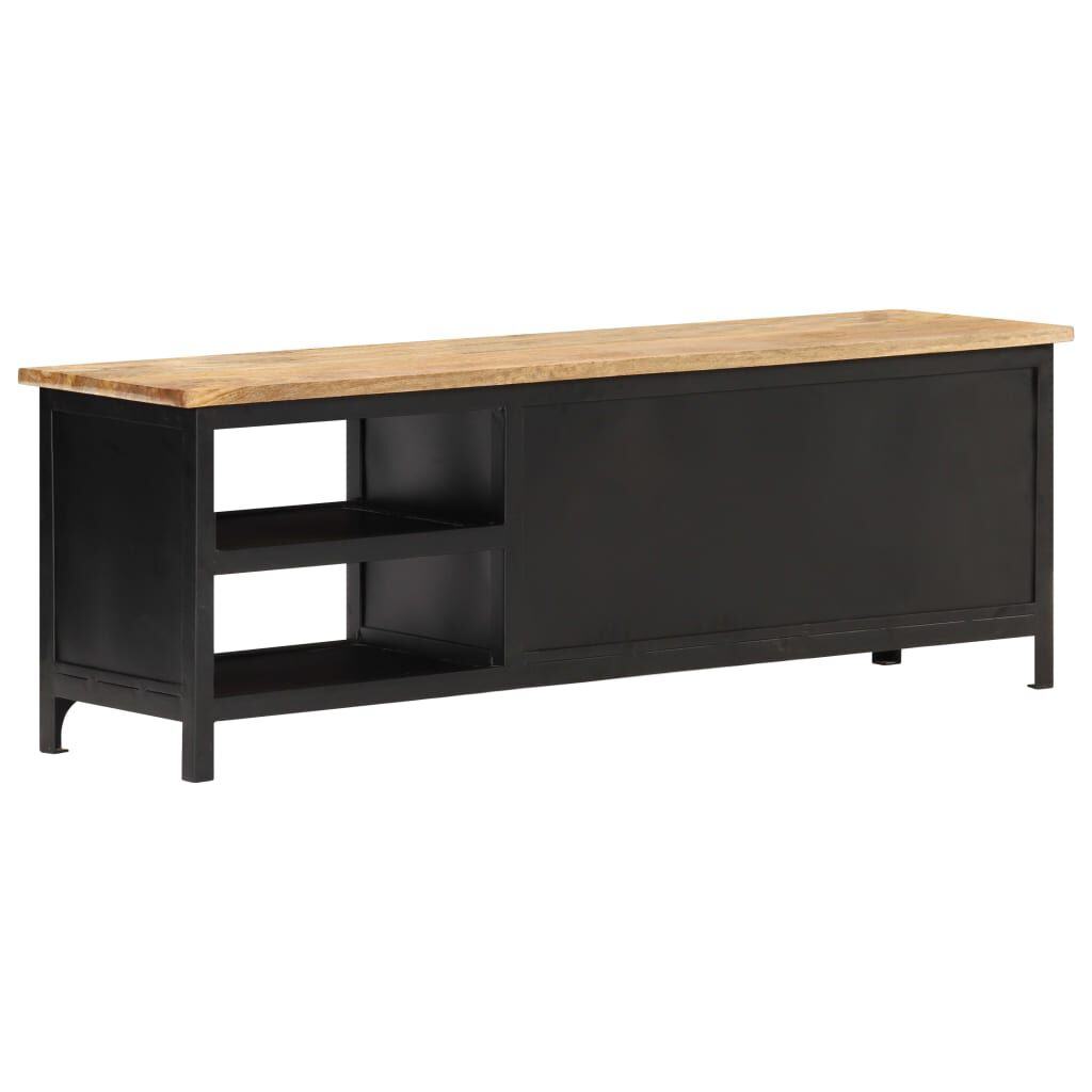 vidaXL TV Cabinet 120x30x40 cm Solid Mango Wood