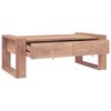 vidaXL Coffee Table 110x60x40 cm Solid Teak Wood