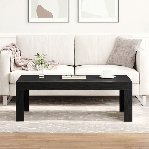 vidaXL Coffee Table Black Engineered Wood