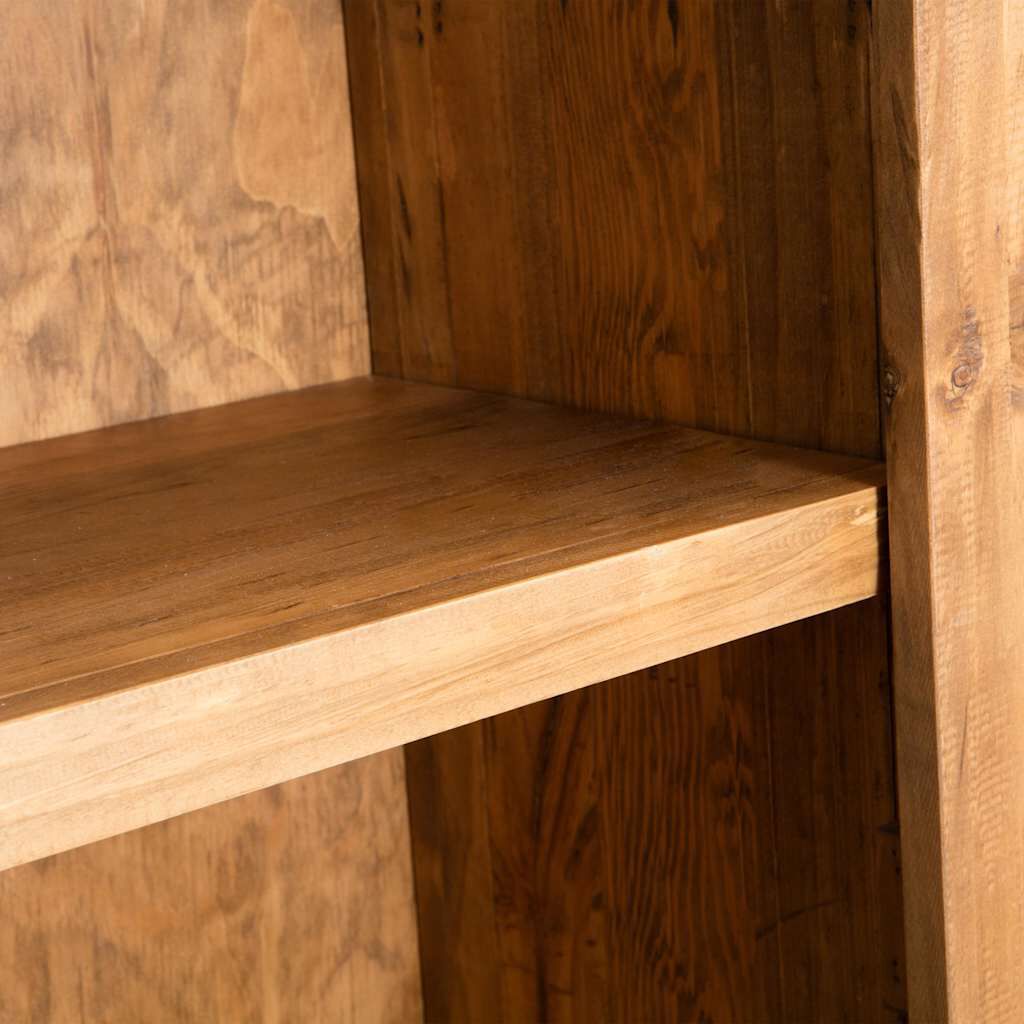 vidaXL Freestanding Bathroom Cabinet Solid Pinewood 48x32x170 cm