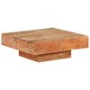 vidaXL Coffee Table 80x80x28 cm Solid Acacia Wood