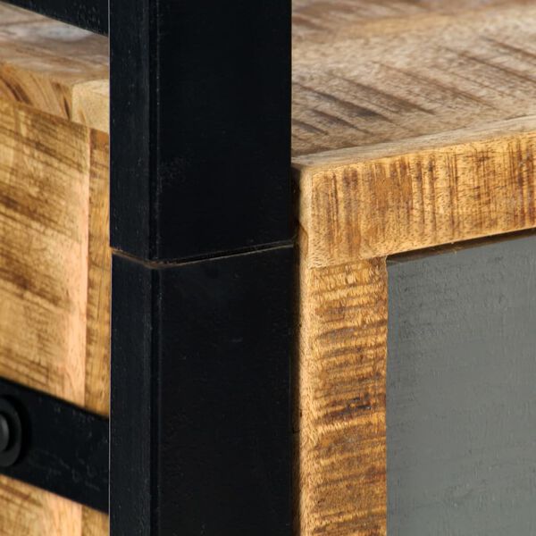 vidaXL Bookshelf 50x30x170 cm Solid Mango Wood