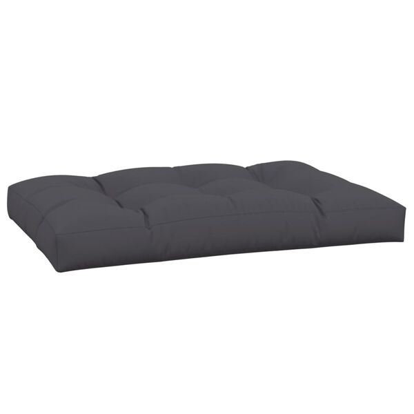 vidaXL Pallet Cushion Anthracite 120x80x12 cm Fabric