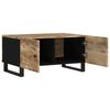 vidaXL Coffee Table 80x50x40 cm Solid Wood Mango&Engineered Wood