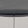 vidaXL Outdoor Storage Cabinet Grey and Black 97x37x85 cm PP