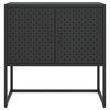 vidaXL Sideboard Black 75x35x75 cm Steel