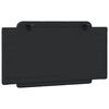 vidaXL Headboard Cushion "Zadar" Black 100 cm Faux Leather