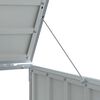 vidaXL Wheelie Bin Storage for Double Bins Brown 144x81x113 cm Steel