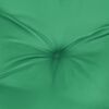 vidaXL Pallet Cushion Green 60x60x12 cm Fabric