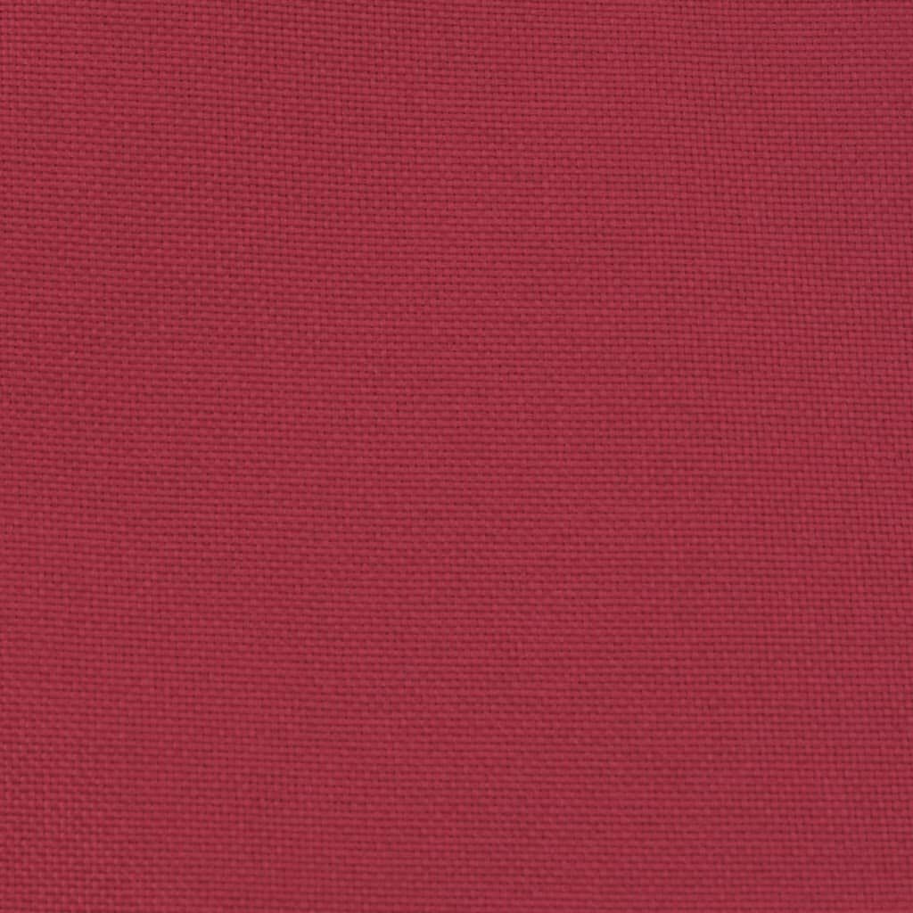 vidaXL Tub Chair Wine Red Fabric