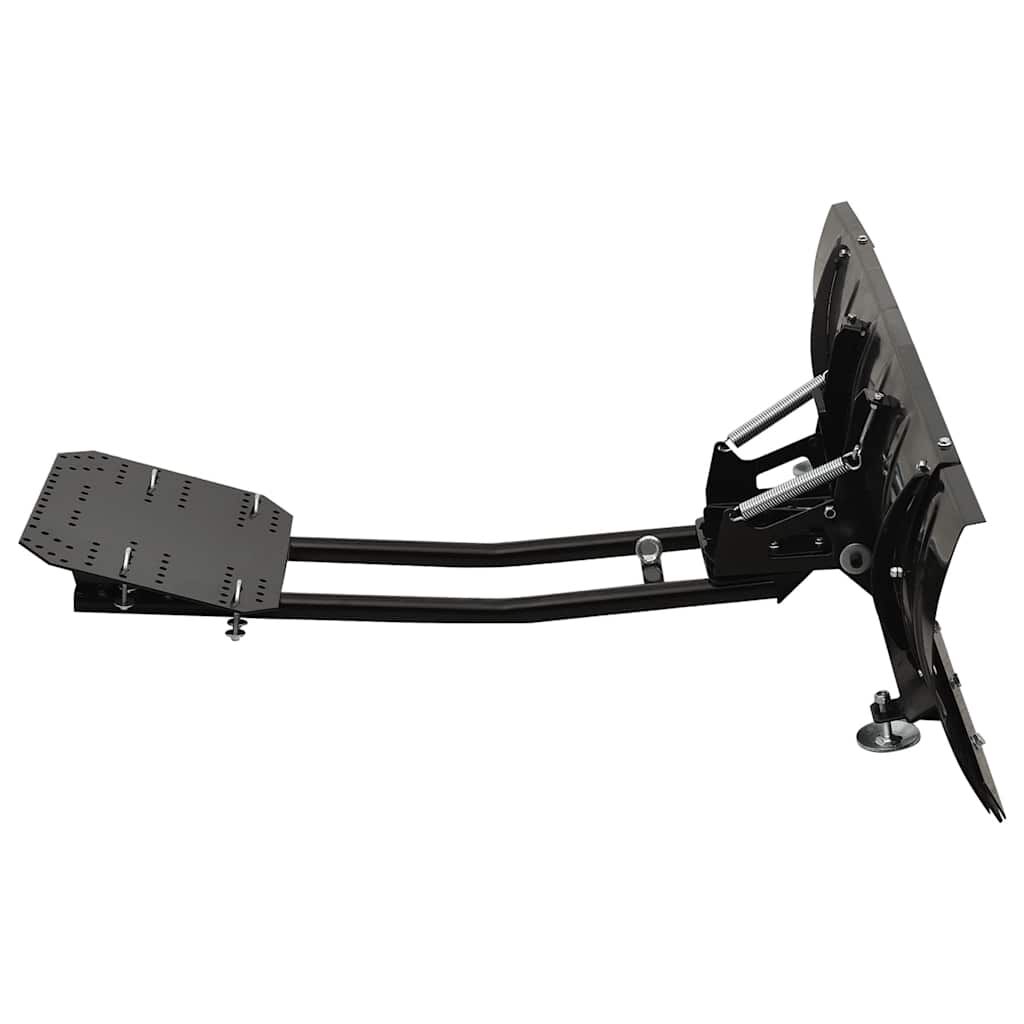 vidaXL Snow Plough for ATV 150x38 cm Black