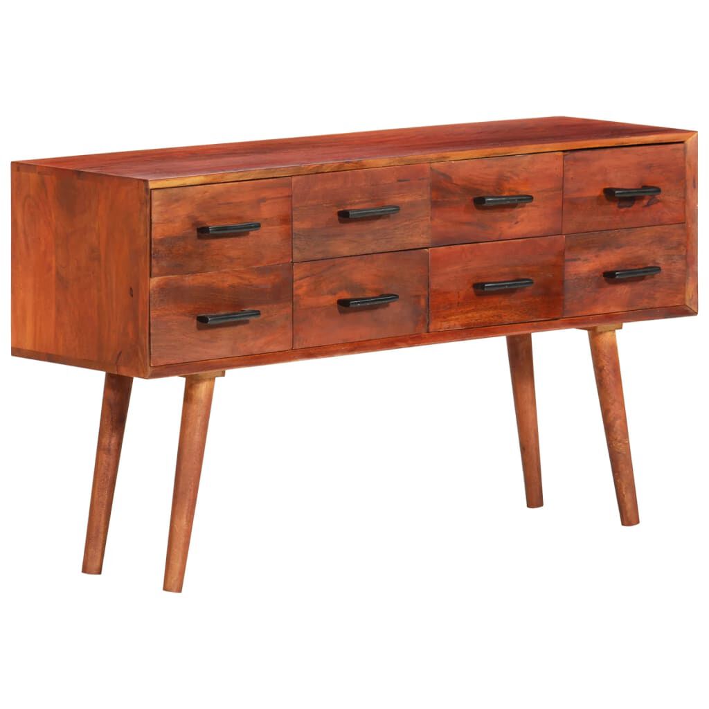 vidaXL Sideboard 110x30x59 cm Solid Wood Mango