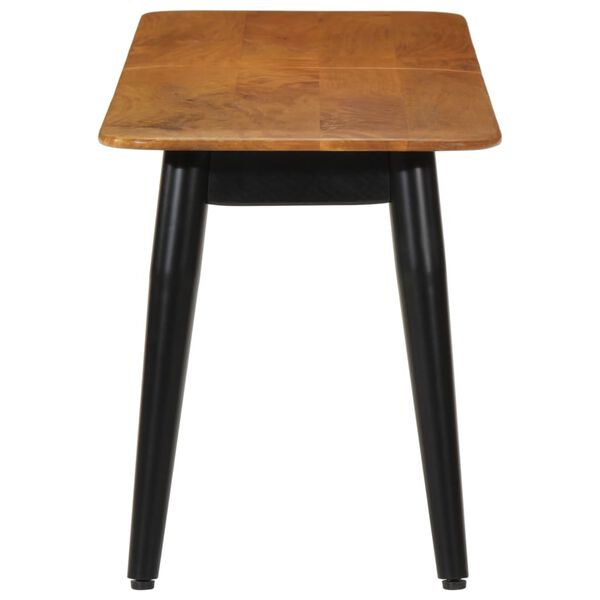 vidaXL Bench 160x40x45 cm Solid Wood Mango and Iron
