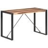 vidaXL Dining Table 120x60x75 cm Solid Wood
