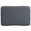 vidaXL Cushion Set 3 pcs Anthracite Oxford Fabric