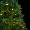 vidaXL Artificial Hinged Christmas Tree 300 LEDs 180 cm