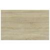 vidaXL Bookshelf Boards 8 pcs Sonoma Oak 80x50x1.5 cm Engineered Wood