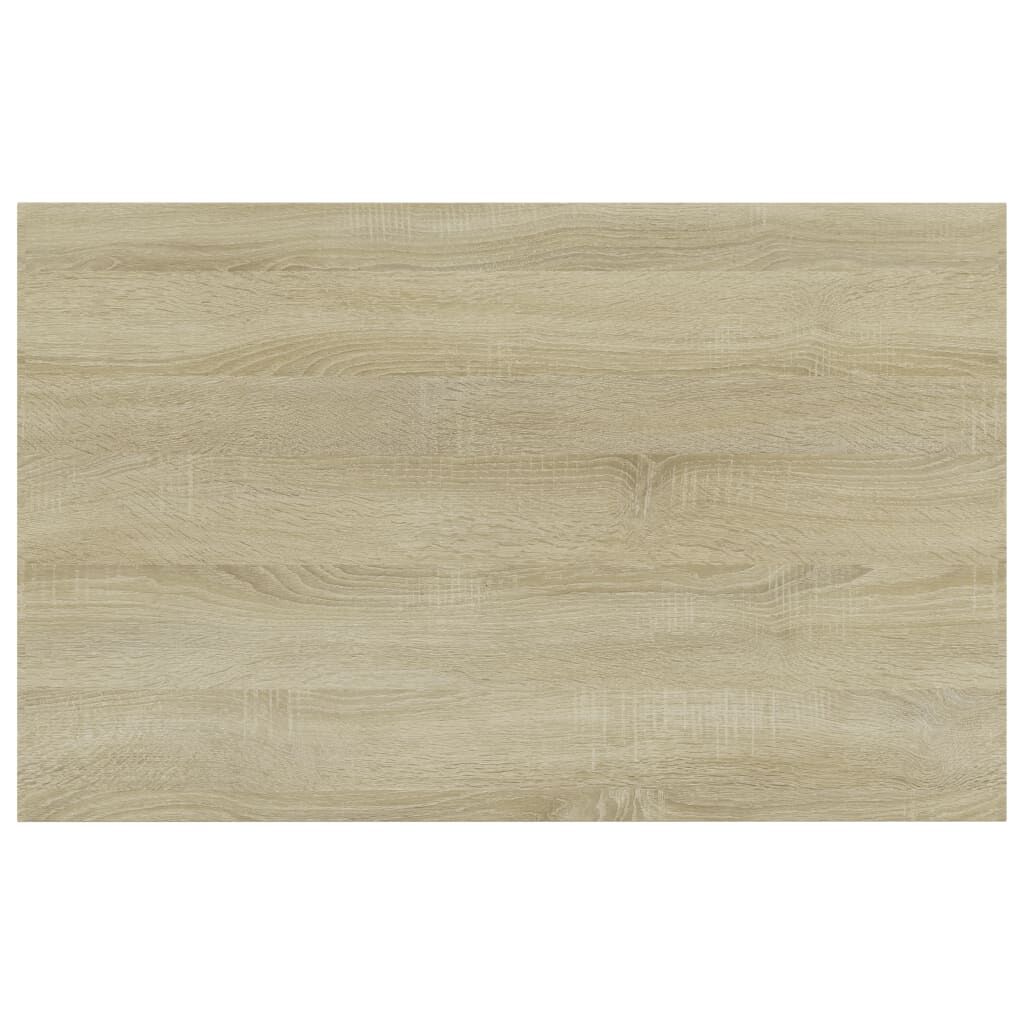 vidaXL Bookshelf Boards 8 pcs Sonoma Oak 80x50x1.5 cm Engineered Wood