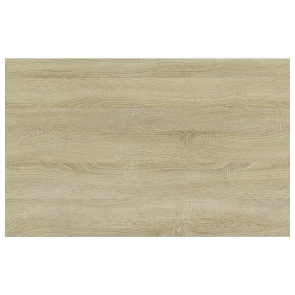 vidaXL Bookshelf Boards 8 pcs Sonoma Oak 80x50x1.5 cm Engineered Wood