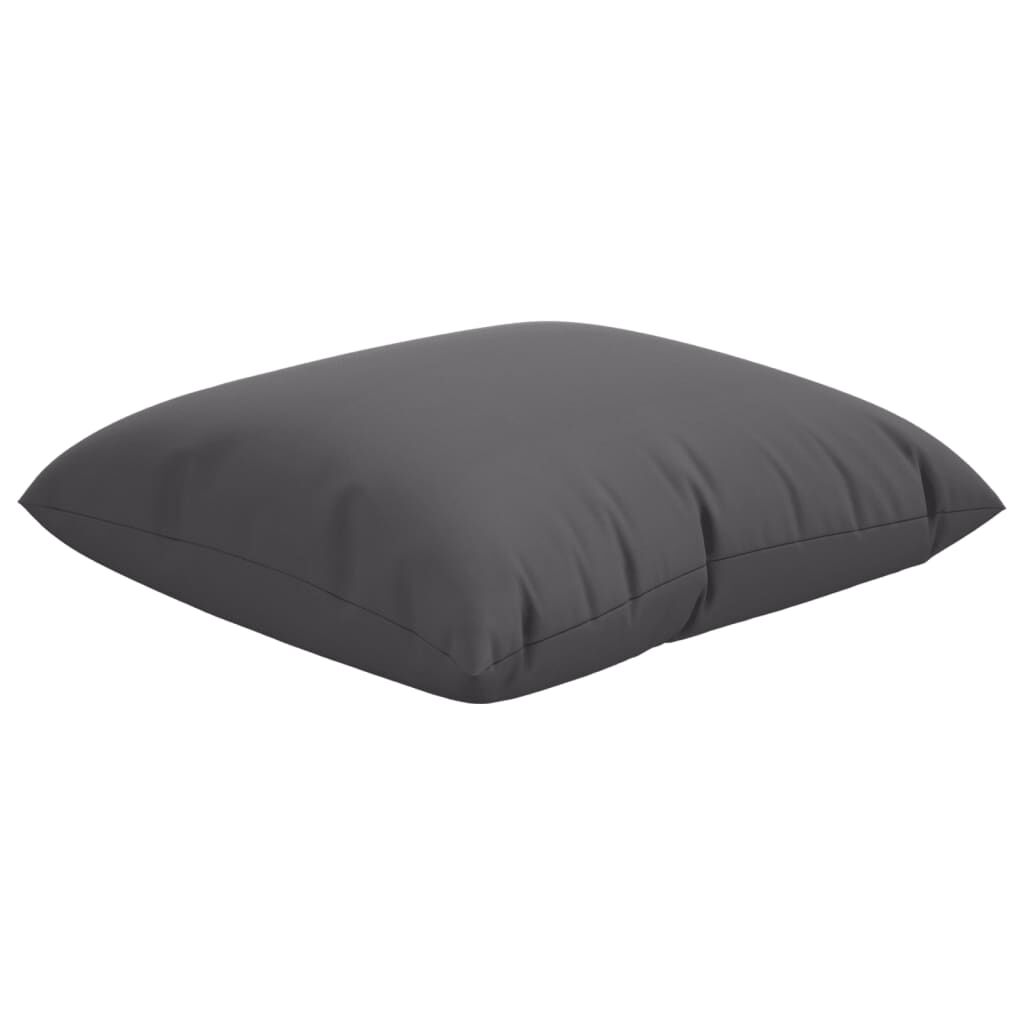 vidaXL Sofa Cushions 4 pcs Anthracite 60x60 cm Fabric