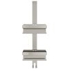 vidaXL Hanging Shower Caddy Brushed 304 Stainless Steel