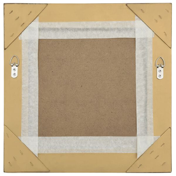 vidaXL Wall Mirror Baroque Style 40x40 cm Gold