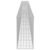 vidaXL Gabion Wall with Covers Galvanised Steel 900x50x100 cm