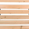 vidaXL Garden Bench 122 cm Wood
