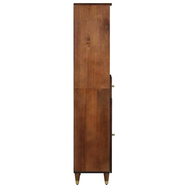 vidaXL Sideboard Honey brown 38 x 33.5 x 160 cm Solid Mango wood
