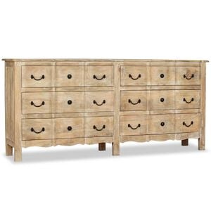 vidaXL Sideboard Solid Mango Wood 200x40x90 cm