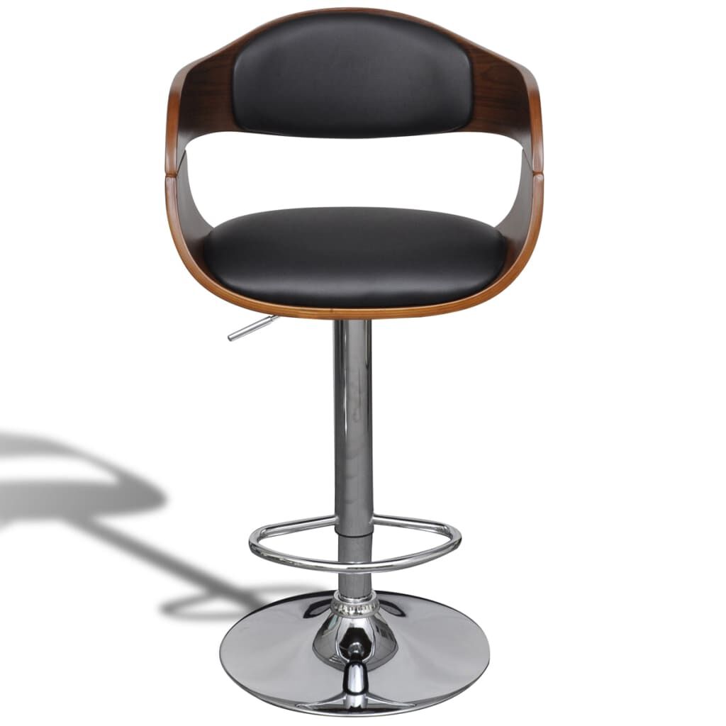 vidaXL Bar Stool Artificial Leather Height Adjustable