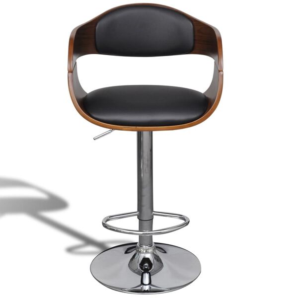 vidaXL Bar Stool Artificial Leather Height Adjustable