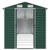 vidaXL Garden Shed Green 191x895x198 cm Galvanised Steel