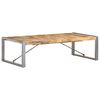 vidaXL Coffee Table 140x70x40 cm Rough Mango Wood