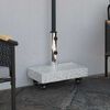 vidaXL Parasol Base Granite Rectangular 25 kg