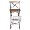 vidaXL Bar Chair Solid Reclaimed Wood