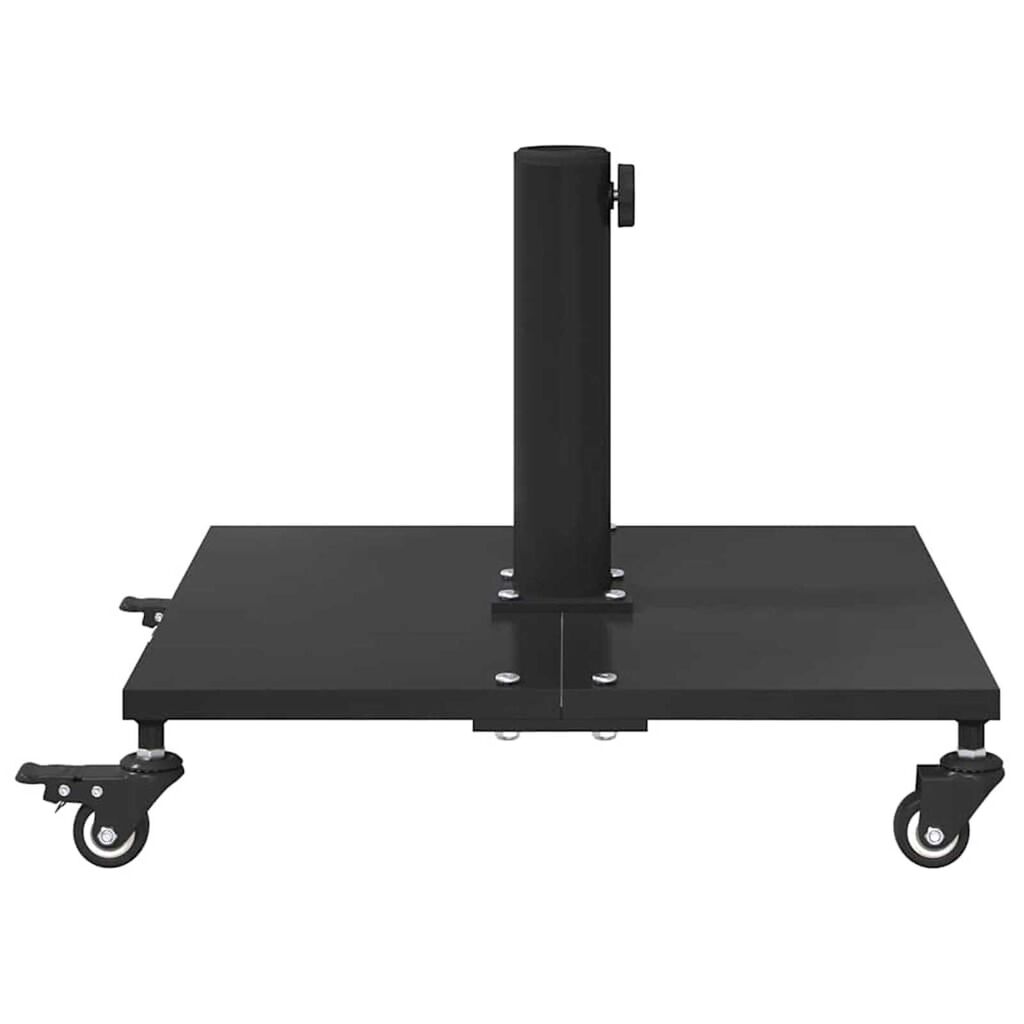 vidaXL Outdoor Umbrella Bases Black 45 x 45 x 31.5 cm Steel