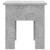 vidaXL Coffee Table Concrete Grey 40x40x42 cm Engineered Wood