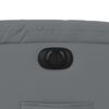 vidaXL Electric Stand up Massage Recliner Chair Grey Faux Leather