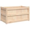 vidaXL Garden Planters 2 pcs Solid Wood Pine