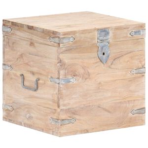 vidaXL Chest 40x40x40 cm Solid Acacia Wood