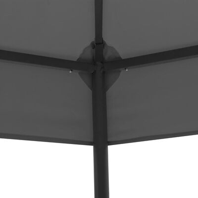 vidaXL Garden Gazebo 323x275x265 cm Anthracite