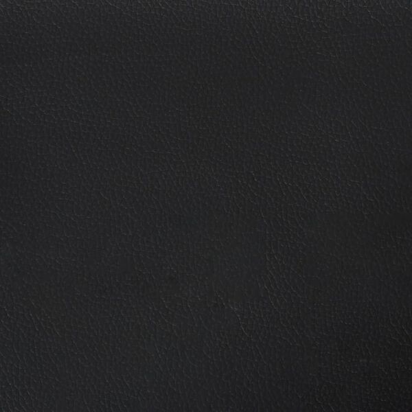 vidaXL Gaming Chair with Footrest Black and Grey Faux Leather