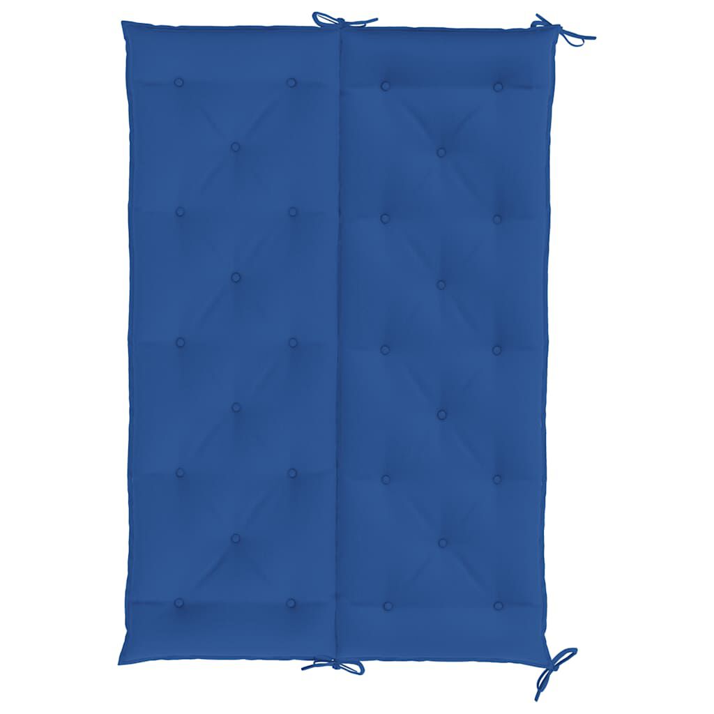 vidaXL Garden Bench Cushion Blue 150x(50+50)x7cm Oxford Fabric