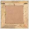 vidaXL Mirror 50x50 cm Solid Mango Wood