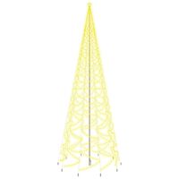 vidaXL Christmas Tree with Spike Warm White 3000 LEDs 800 cm