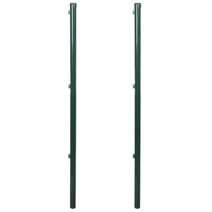 vidaXL Fence Posts 2 pcs 170 cm