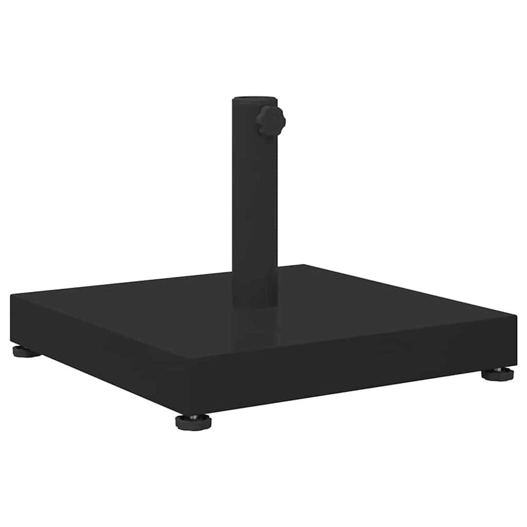 vidaXL Outdoor Umbrella Bases Black 45 x 45 x 31.5 cm Steel, Concrete