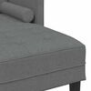 vidaXL Sofa Set 2 pcs Dark grey 173 x 131 x 67 cm Fabric